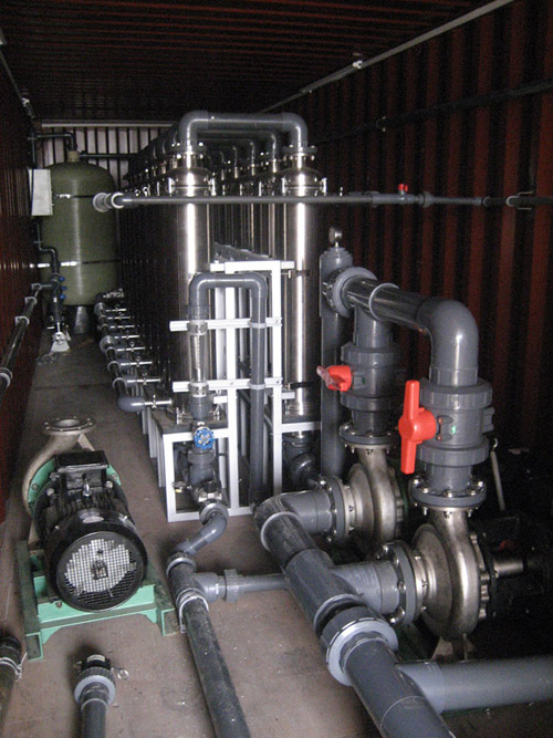 Wwater Treatment System with Large Size