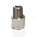 Conector do adaptador de instrumento de pressão de óleo 1/8npt fios masculinos