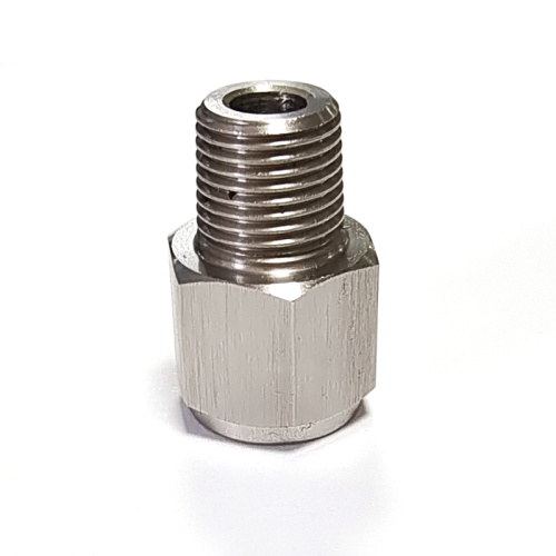 Oil pressure instrument adapter connector 1/8NPT male thread