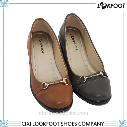 New style best price women brown flat loafers casual shoes