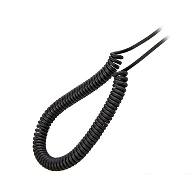 Military Communication Flexible PUR Spring Spiral Cable