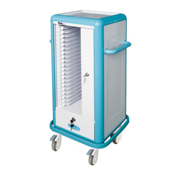 Hospital Aluminum Alloy Detachable Medical Record Trolley