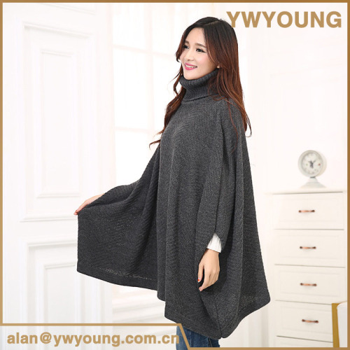 2016 Fashion wholesale acrylic wholesale poncho pashmina