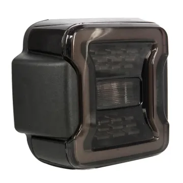 Jeep Wrangler JL 2018-19 Tail Light Components: Brake, Running, Reverse, Turn Signal, Smoked Rear Lamps