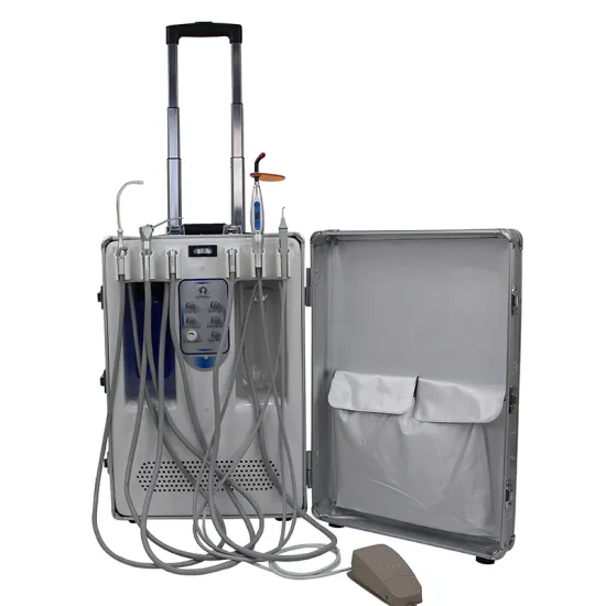 BD-406 Dental Portable Unit: Built-in Scaler and Curing Light