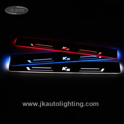 High Quality LED Door Sill Plate for Kia K5 Optima Hot Selling LED Side Step for Kia K5 Optima Running Board