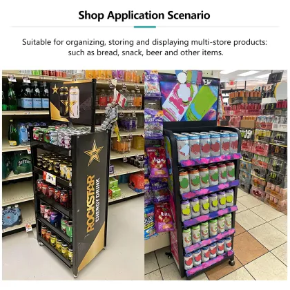 Satom LED Floor Display for Alcohol Brands