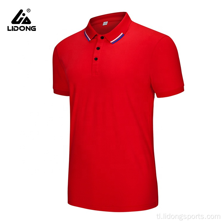 LiDong Custom na Murang Polo Golf T-shirt