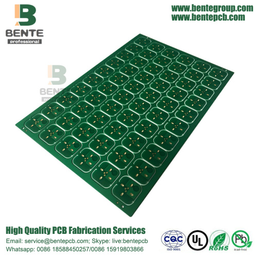 1oz Standard PCB FR4 Tg135 ENIG 2U