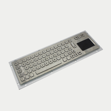 Rugged Stainless Steel Keyboard for self service terminal