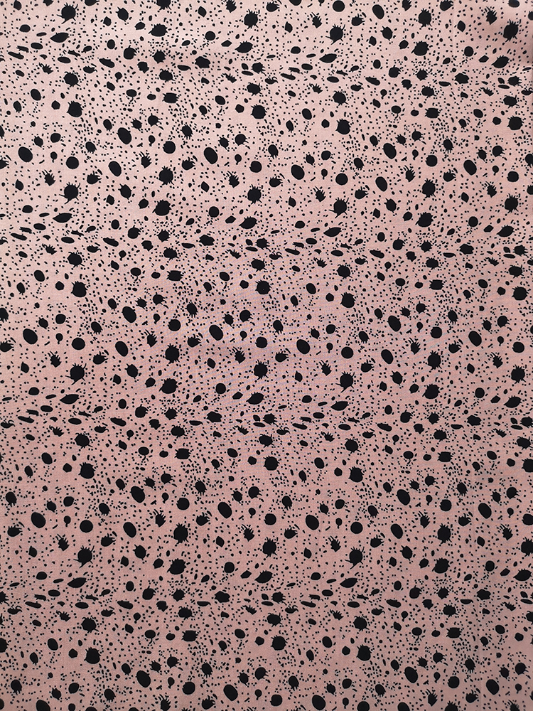 Dots Design Rayon Voile 60S Printing Woven Fabric