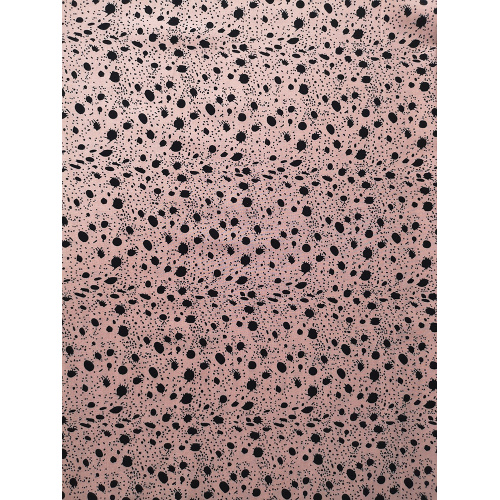 Dots Design Rayon Voile 60S tryckt vävt tyg