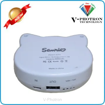 5200mah lovely hello kitty power bank