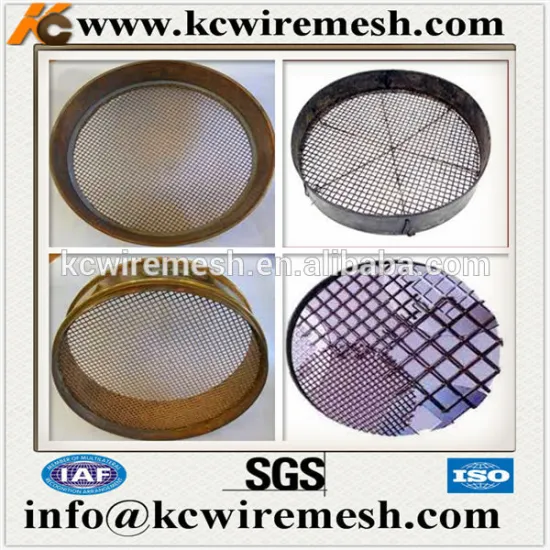 Stainless steel round hole grain sieve