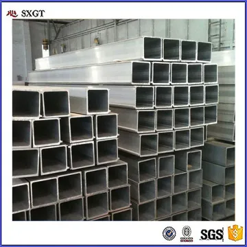 Factory price pre-galvanized steel square tubes ASTM a500