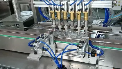 Automatic Vegetable Oil Edible Oil Linear Filling Machine