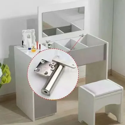 Wooden Case Hinge for Folding and Dressing Tables - Hidden Hinge Solution