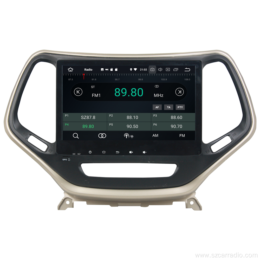 car multimedia system with gps for Cherokee