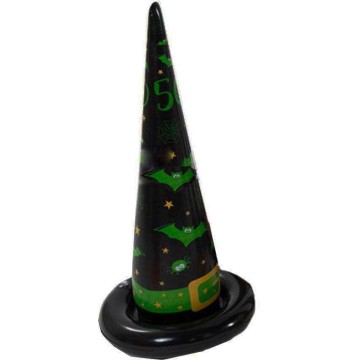 Aufblasbarer PVC-Hut Halloween-Spielzeug-Spielring für Kinder
