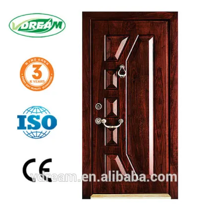 security steel wooden door, turkey armored door, wood door