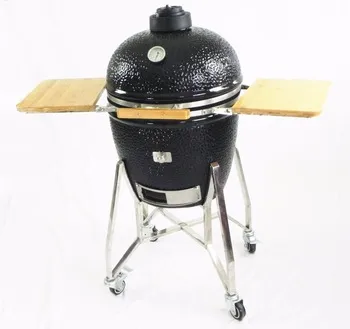 Home Garden 21'' Charcoal Kamado Grill with Carts