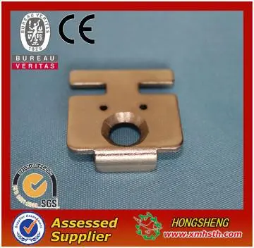 Metal leaf spring contact component