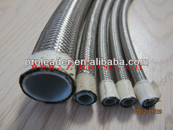 2014 Teflon tpfe high pressure and hidh temperature birad hose R14 tpfe hose