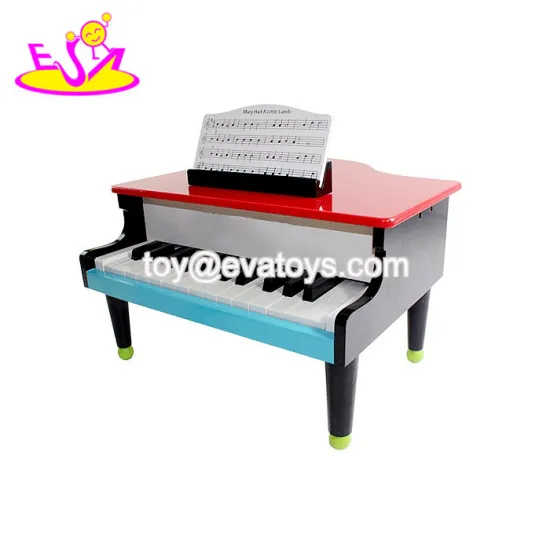 wooden grand piano baby toy W07K013