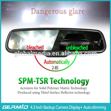 EC auto dimming automobile car rear view mirror radar detector germid