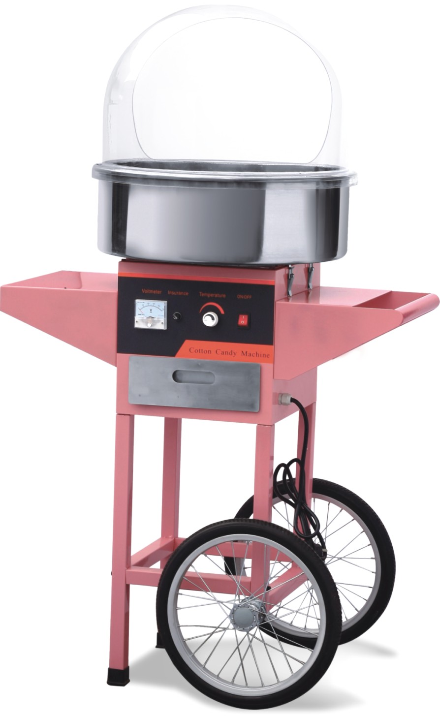 Street snack food candy floss cotton candy machine