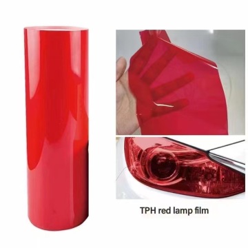 TPH light black car headlight tint foil