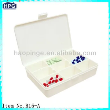 Plastic Pill Boxes with Lock