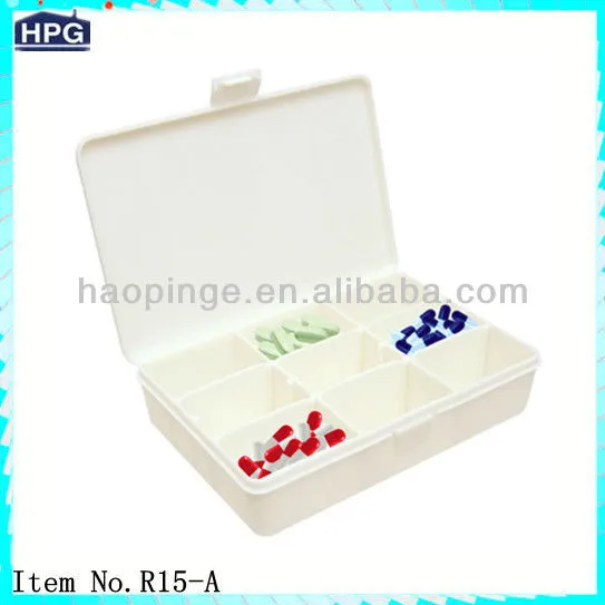 Plastic Pill Boxes with Lock
