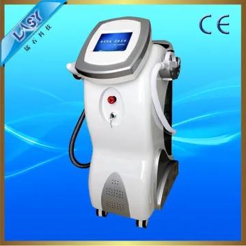 Multifunctional ipl rf nd yag laser hair removal machine