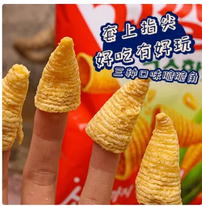 Lotte Crispy Snacks Puffed Delight for Every Taste