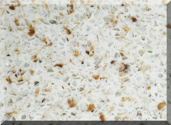 Top double color artificial quartz stone countertops