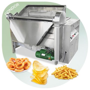 Elektrische diepe friteuse voor kippenvleugels, chips en meer