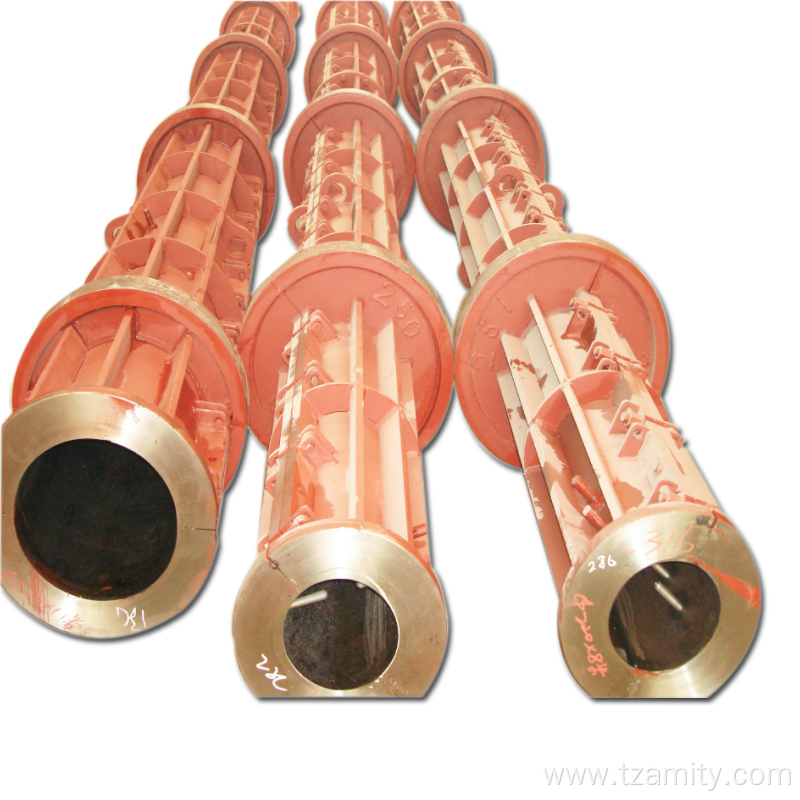 High quality steel cement electric pole mould