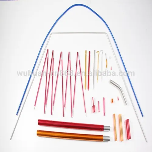 Flexible Tent Poles Telescoping Aluminum Extension Poles, High Quality
