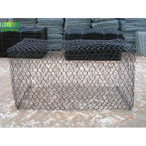 Keranjang Gabungan Galvanized Hexagonal Mesh Gabion Basket Hot