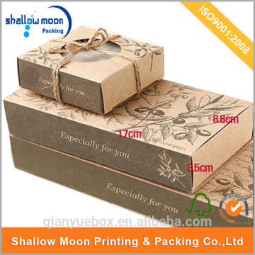 Gift Box Packaging , Kraft paper box ,Kraft gift packaging.