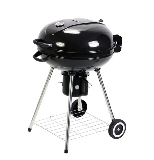 22 inches Kettle Outdoor Portable Barbecue Smoker Grill Garden BBQ Charcoal Grill With Wheels