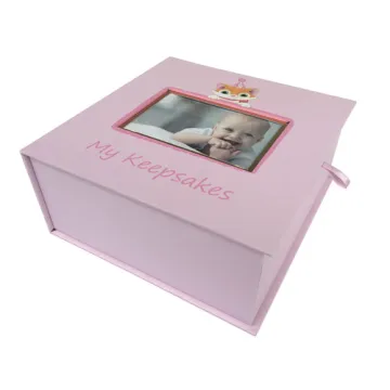 Pink Design Baby Treasure Cardboard Box