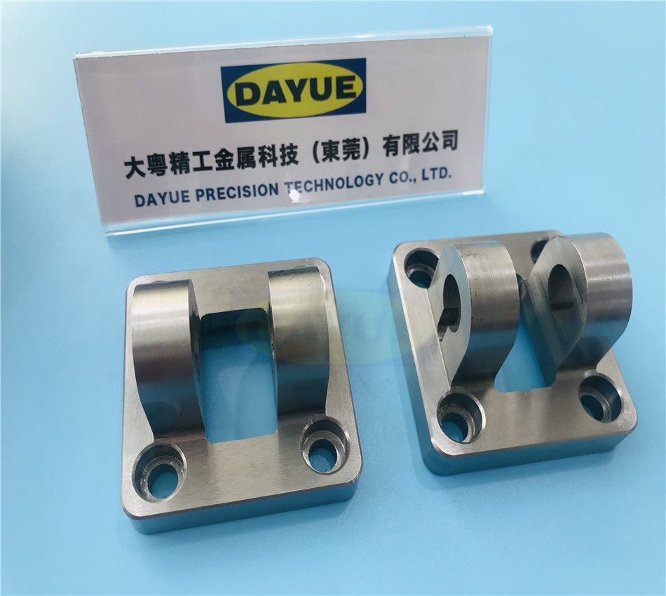 Stainless steel anodized aluminum brass cnc milling part