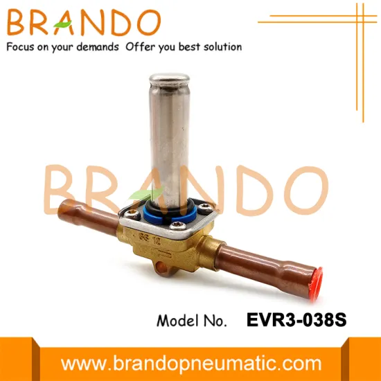 EVR 3 3/8'' Solder Refrigerant Solenoid Valve 032F1204