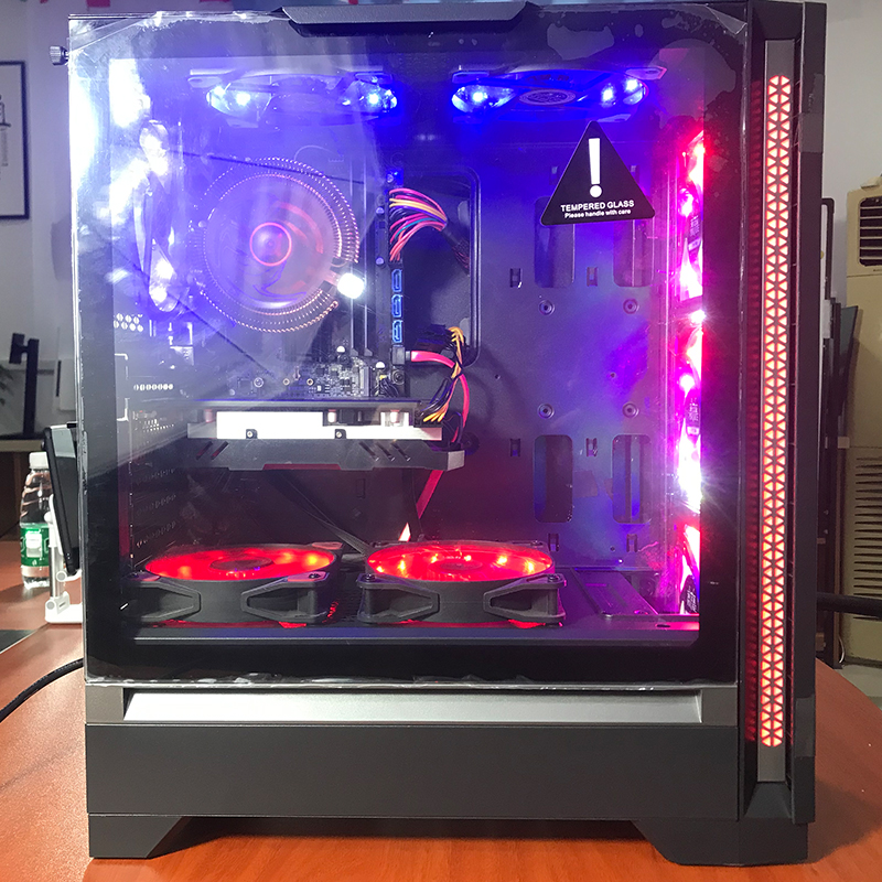 Assemble a desktop computer
