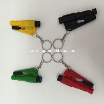 3 in 1 Emergency Tools Car Window Breaker Knif Belt and Whistle,Auto Safety Hammer