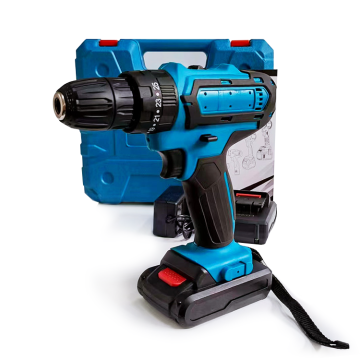 Portable 21V Multifunction Lithium-Ion Battery-Powered Home Drill for DIY Projects