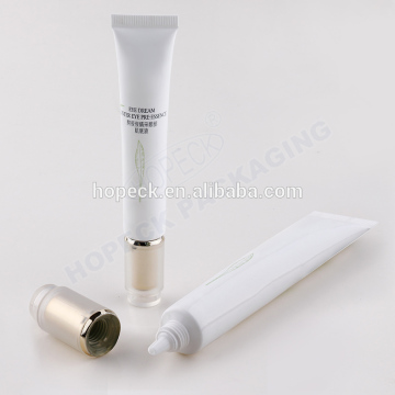 round shape plastic tube with acrylic screw cap
