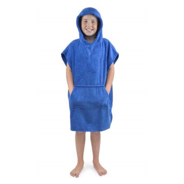 Kids poncho towel hooded changing robe for beach